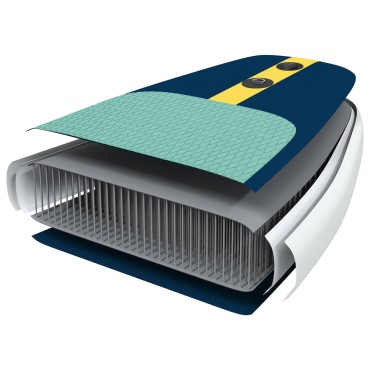 vidaXL Φουσκωτή σανίδα SUP APEX 366 x 81 x 15 εκ Μπλε