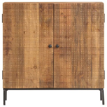 vidaXL Ντουλάπι 75x30x75cm από Μασίφ Ξύλο Μάνγκο 1 τεμ.