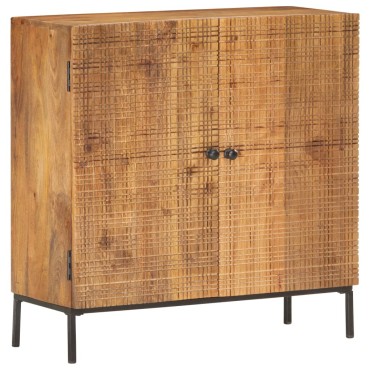 vidaXL Ντουλάπι 75x30x75cm από Μασίφ Ξύλο Μάνγκο 1 τεμ.