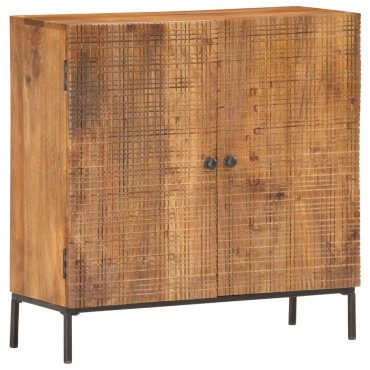vidaXL Ντουλάπι 75x30x75cm από Μασίφ Ξύλο Μάνγκο 1 τεμ.