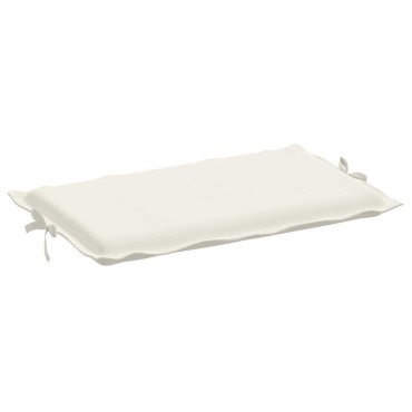 vidaXL Μαξιλάρι Ξαπλώστρας Κρεμ 186x58x4cm Ύφασμα