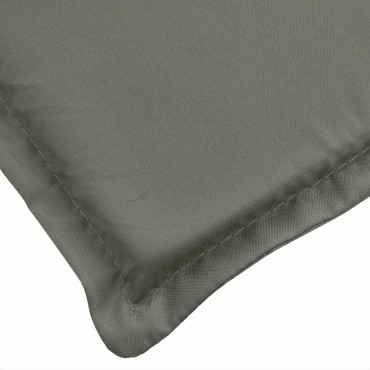 vidaXL Μαξιλάρι Ξαπλώστρας Σκούρο Γκρι 186x58x4cm Ύφασμα