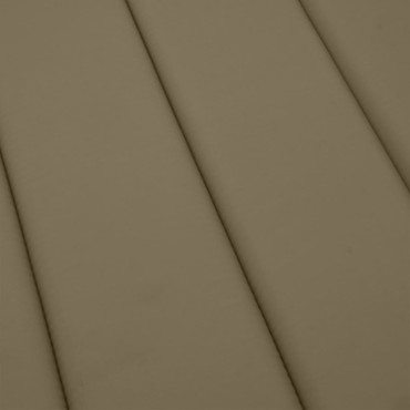 vidaXL Μαξιλάρι Ξαπλώστρας Taupe Μελανζέ 200x60x4cm Ύφασμα
