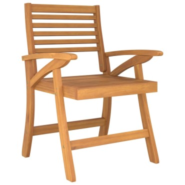 vidaXL Καρέκλες Κήπου 2 τεμ. 58x58x87cm από Μασίφ Ξύλο Ακακίας
