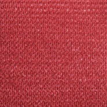 vidaXL Πανί Σκίασης Κόκκινο 6 x 7 μ. από HDPE 160 γρ/μ²