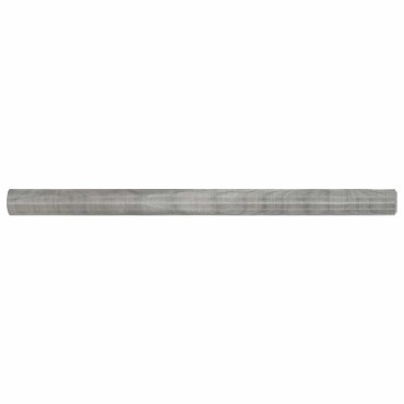 vidaXL Πλέγμα Οθόνης 100x500cm 20 Mesh Ανοξείδωτο Ατσάλι 201 Ασημί