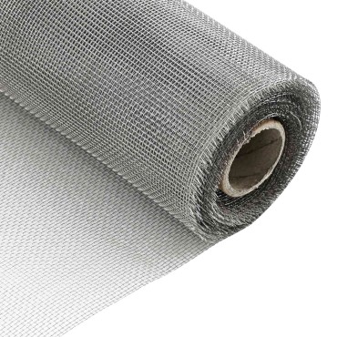 vidaXL Πλέγμα Οθόνης 120x500cm 18 mesh Ανοξείδωτο Ατσάλι 304 Ασημί