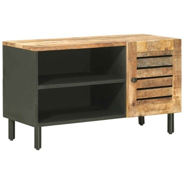 vidaXL Ντουλάπες Αποθήκευσης Φυσικό 80x33x46cm Στερεό ξύλο μάνγκο