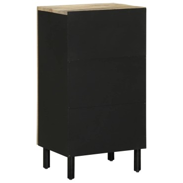 vidaXL Ντουλάπι αποθήκευσης Φυσικό 40x33x75cm Στερεό ξύλο μάνγκο 1 τεμ.