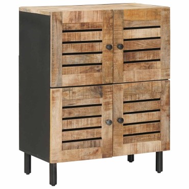 vidaXL Ντουλάπες Αποθήκευσης Φυσικό 60x33x75cm Στερεό ξύλο μάνγκο