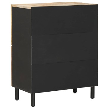 vidaXL Ντουλάπες Αποθήκευσης Φυσικό 60x33x75cm Στερεό ξύλο μάνγκο