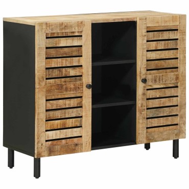 vidaXL Ντουλάπες Αποθήκευσης Φυσικό 90x33x75cm Στερεό ξύλο μάνγκο