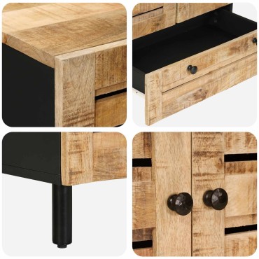 vidaXL Ντουλάπες Αποθήκευσης Φυσικό 60x33x100cm