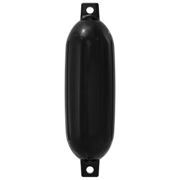 vidaXL Φτερά Σκαφών 2 τμχ. Ø 16 x 58 εκ Μαύρο PVC