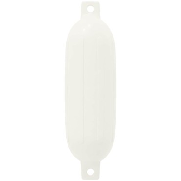 vidaXL Φτερά Σκαφών 2 τμχ. Ø 11 x 40 εκ Λευκό PVC
