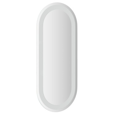 vidaXL Καθρέφτης μπάνιου LED Διαφανές 70 x 30 cm σκληρυμένο γυαλί