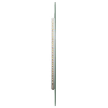 vidaXL Καθρέφτης μπάνιου LED Διαφανές 90 x 40 cm σκληρυμένο γυαλί