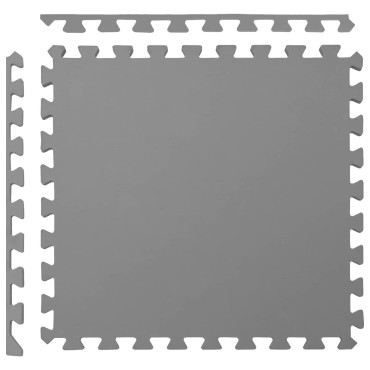 vidaXL Πατάκια 40 τμχ. Γκρι 14,4 τ.μ. Φελιζόλ EVA