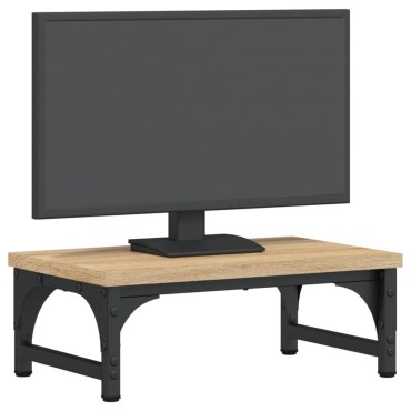 vidaXL Βάση Οθόνης Sonoma Δρυς 37 x 23 x 14 εκ. από Επεξεργασμένο Ξύλο