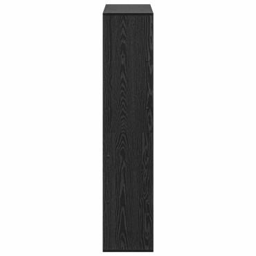 vidaXL Ράφι βιβλίων 100x33x156,5cm Επεξεργασμένο Ξύλο Μαύρη δρυς 1 τεμ.
