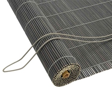 vidaXL Ρόλερ (στόρι) Γκρι 60 x 160 εκ. Μπαμπού