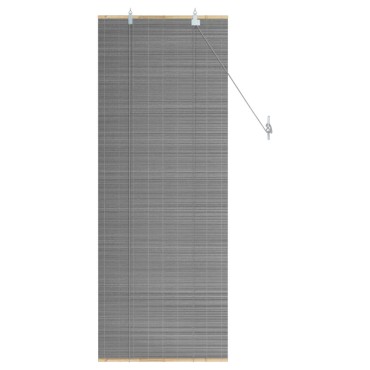 vidaXL Ρόλερ (στόρι) Γκρι 60 x 160 εκ. Μπαμπού