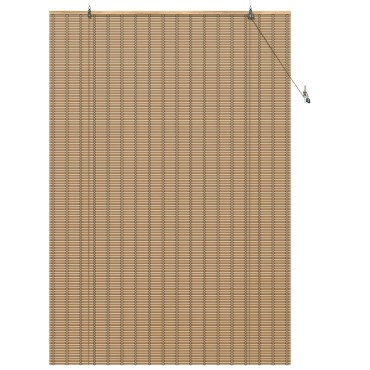 vidaXL Ρόλερ (στόρι) Φύση 130 x 220 εκ Μπαμπού