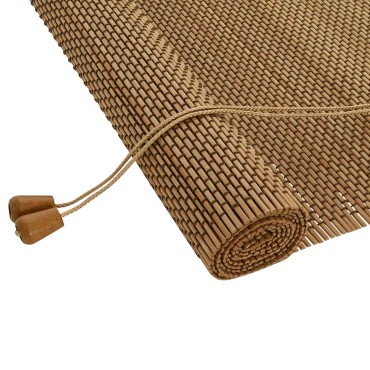 vidaXL Ρόλερ (στόρι) Καφέ 120 x 220 cm Μπαμπού