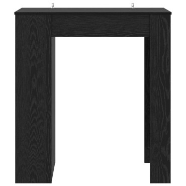 vidaXL Τραπέζι μπαρ 95x47x103,5cm Επεξεργασμένο Ξύλο Μαύρη Δρυς 1 τεμ.
