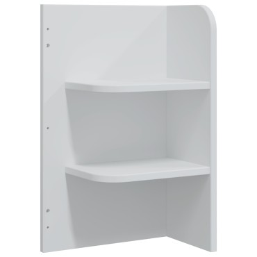 vidaXL Σετ Τραπεζιού Μακιγιάζ FAUSKE 4 τεμ. Λευκό 76x50x143 εκ