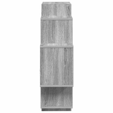 vidaXL Ράφι Τοίχου Γκρι Sonoma 90x25x90cm Επεξεργασμένο Ξύλο 1 τεμ.
