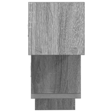 vidaXL Ράφι Τοίχου Γκρι Sonoma 48x15x42cm Επεξεργασμένο Ξύλο 1 τεμ.