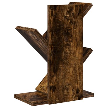 vidaXL Ράφι Δέντρων 3-Επιπέδων 30x18x40cm Επεξεργασμένο Ξύλο 1 τεμ.