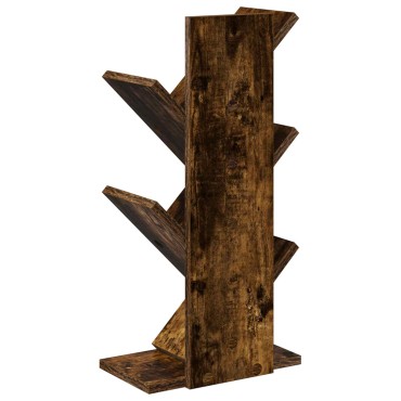 vidaXL Ράφι Δέντρου 4-Επιπέδων 30x18x60cm Επεξεργασμένο Ξύλο 1 τεμ.