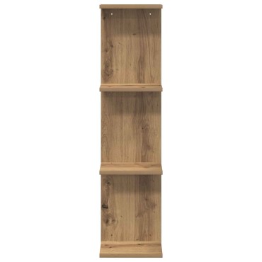 vidaXL Ράφι Τοίχου Artisan Δρυς 25x15x100cm Επεξεργασμένο Ξύλο 1 τεμ.