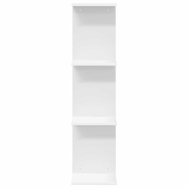 vidaXL Ράφι Τοίχου Λευκό 22x15x100cm Επεξεργασμένο Ξύλο 1 τεμ.