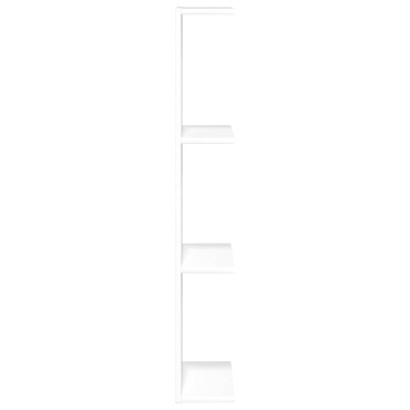 vidaXL Ράφι Τοίχου Λευκό 22x15x100cm Επεξεργασμένο Ξύλο 1 τεμ.