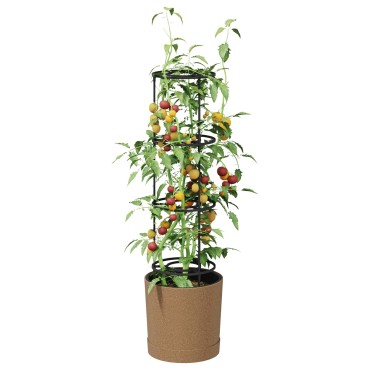 vidaXL Φυτωριούχος Ντομάτας Naturo ECO Ø 29 x 106 εκ. WPC