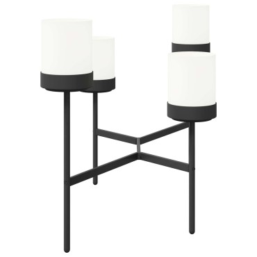 vidaXL Βάση Λουλουδιών Λευκό 125 x 55 x 81 εκ