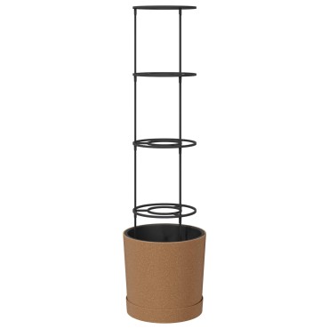 vidaXL Καλλιεργητής ντομάτας Naturo ECO Ø 39 x 139 εκ WPC