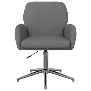 vidaXL Καρέκλες Γραφείου με Περιστροφή 6 τεμ. 54x58x90cm Ύφασμα