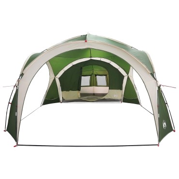 vidaXL Πορτοκαλί Σκηνή Πράσινο 410 x 410 x 250 εκ