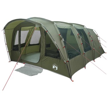 vidaXL Σκηνή τούνελ Λαδί 427 x 315 x 178 εκ Πολυεστέρας και Χάλυβας