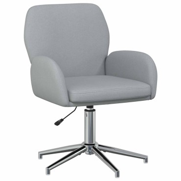 vidaXL Γυροσκοπική Καρέκλα Γραφείου 54x58x90cm Ανοιχτό γκρι 1 τεμ.