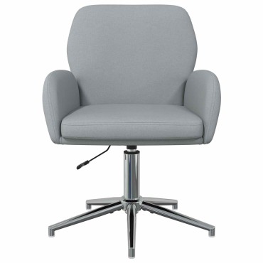 vidaXL Γυροσκοπική Καρέκλα Γραφείου 54x58x90cm Ανοιχτό γκρι 1 τεμ.