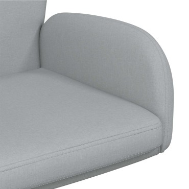 vidaXL Γυροσκοπική Καρέκλα Γραφείου 54x58x90cm Ανοιχτό γκρι 1 τεμ.