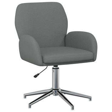 vidaXL Γυροσκοπική Καρέκλα Γραφείου 54x58x90cm Σκούρο Γκρι 1 τεμ.