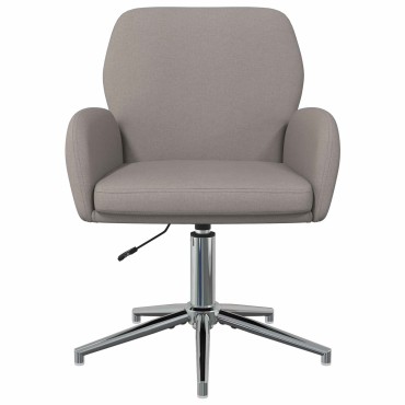 vidaXL Γυροσκοπική Καρέκλα Γραφείου Ύφασμα 54x58x90cm Taupe 1 τεμ.