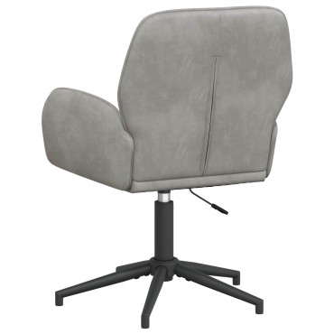 vidaXL Γυροσκοπική Καρέκλα Γραφείου Βελούδο 54x55x90 εκ 1 τεμ.