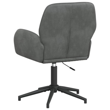 vidaXL Γυροσκοπική Καρέκλα Γραφείου 54x55x90cm Σκούρο Γκρι 1 τεμ.